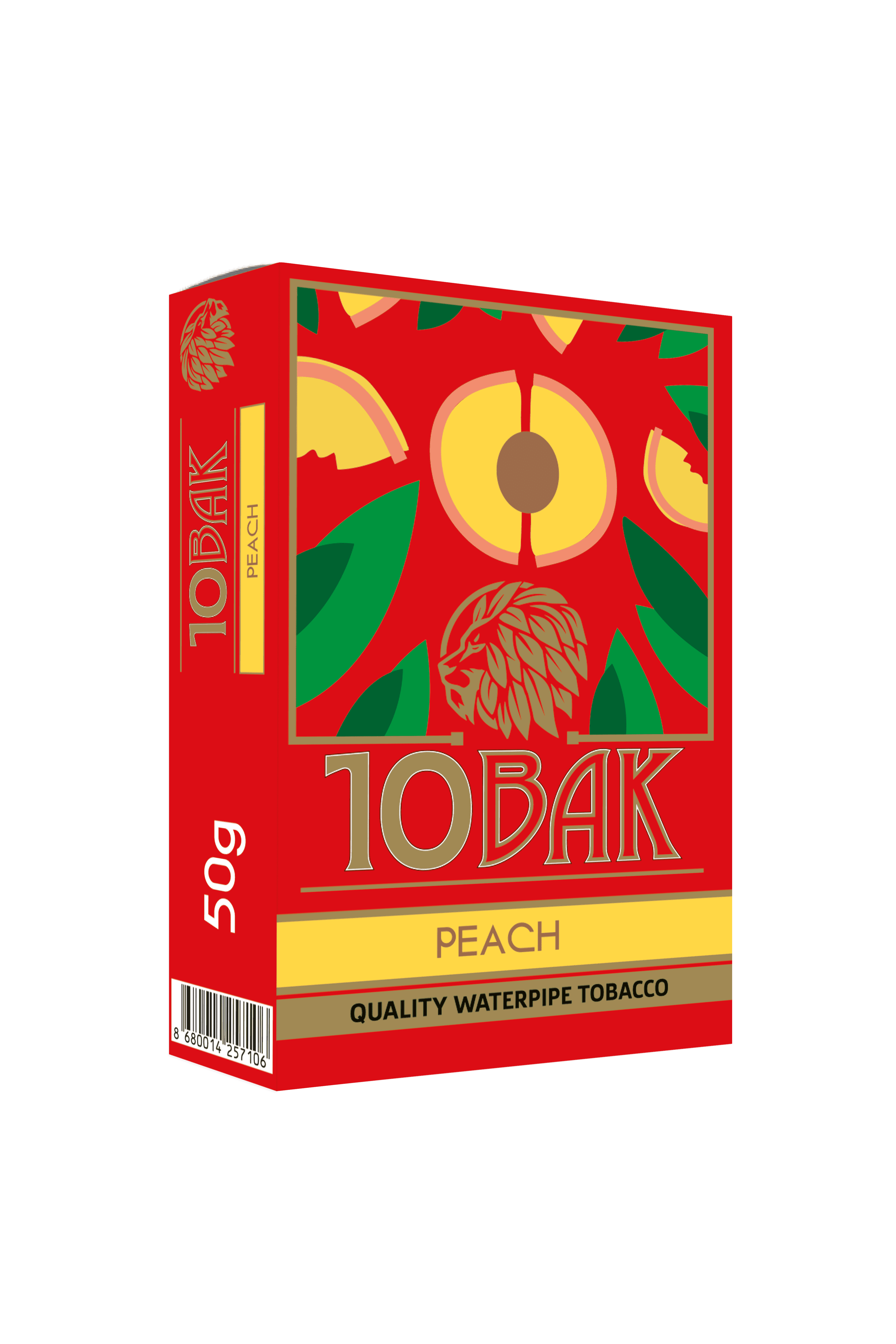 10BAK Classic Peach Shisha